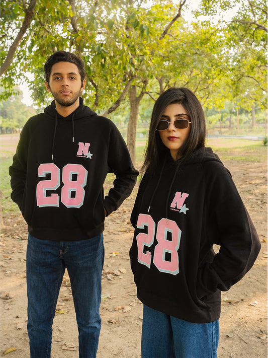 Oversized Stylish Unisex Black Hoodie